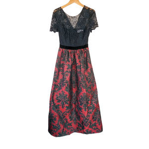 Vintage Badgley Mischka Maxi Dress Gown